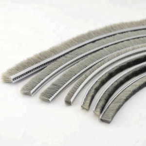 High Quality 3M Door Window Soundproof Woven Pile Weather Sealing Strip Self-adhesive Brush Waterproof Seal Strip