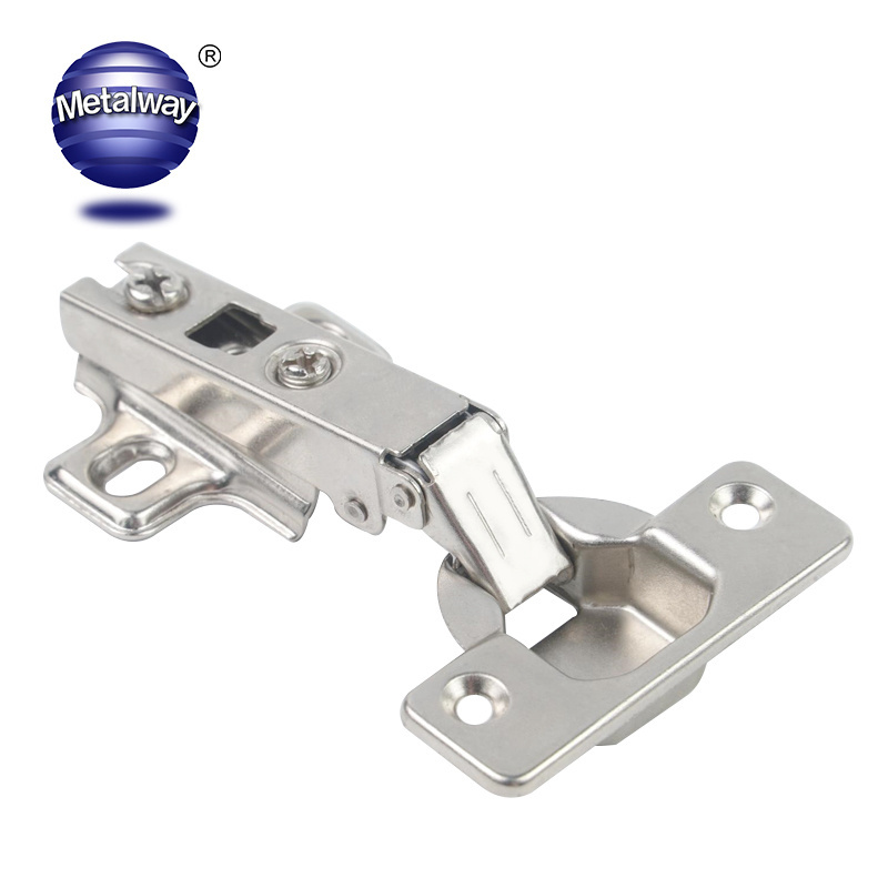 Cabinet hinge hardware Iron One Way 35mm kitchen cabinet hidden concealed hinge