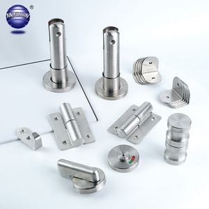 Hpl Toilet Cubicle Accessories/304 Stainless Steel Toilet Partition Fittings Toilet Cubicle hardware