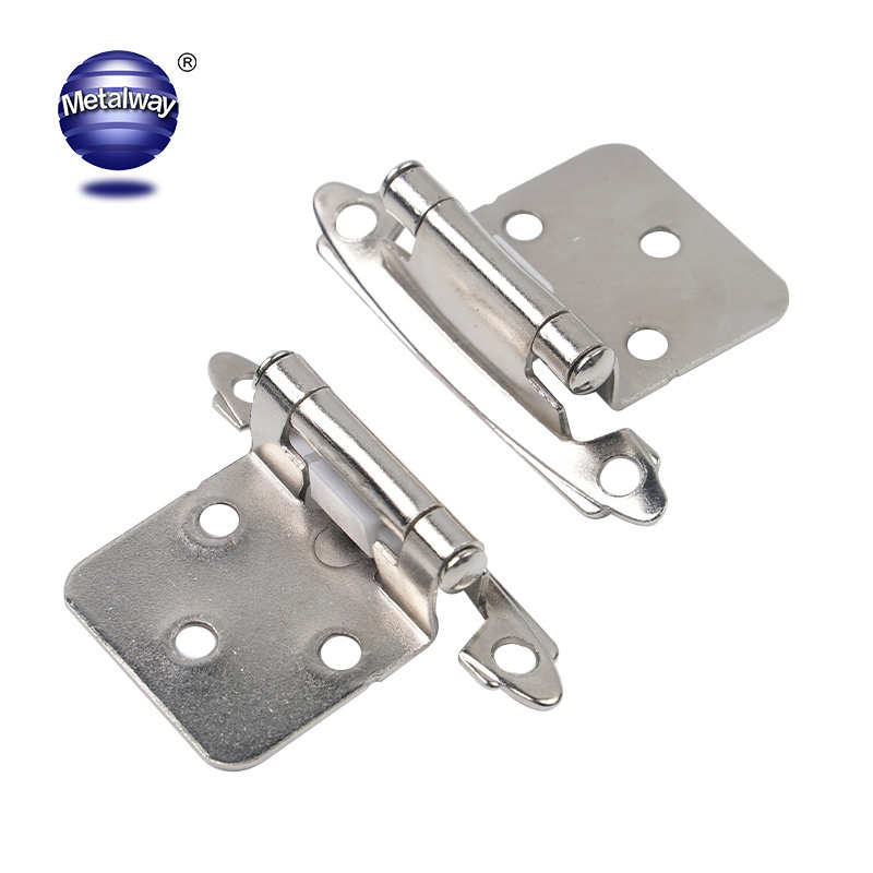 Stainless Steel Kitchen Hinges Heavy Duty Gate hydraulic Cabinet Door Hinge Self-Closing Flush Cabinet Hinges