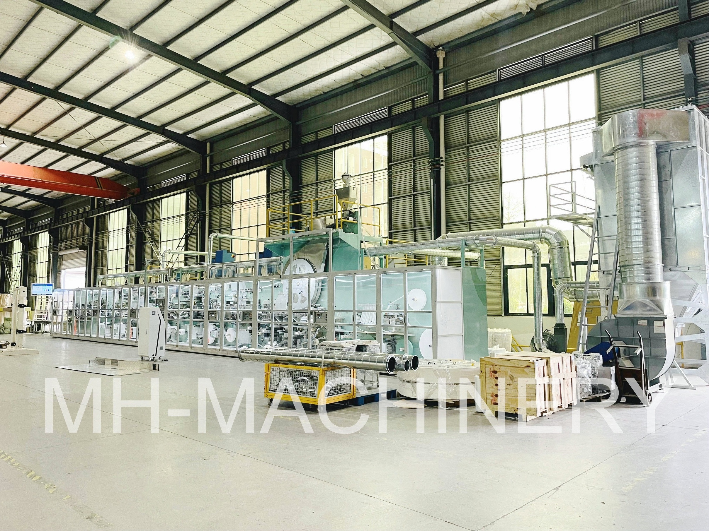 Hot Sale Factory Direct Price Diaper Making Machine With Packing Machine Baby Diaper Production Line