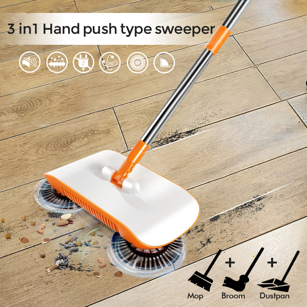 Masthome  Automatic Magic Spinning PP Super Clean Broom 360 Rotating Sweeper Spinning Highly efficient magic broom