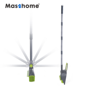 Masthome new design tpr material broom head and aluminum broom with dustpan