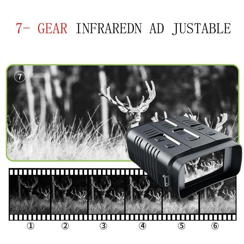 WiFi 10X 512GB 0.5m infinite 4K 2K 1080P wifi indoor outdoor digital night vision binoculars device camera for wildlife camping