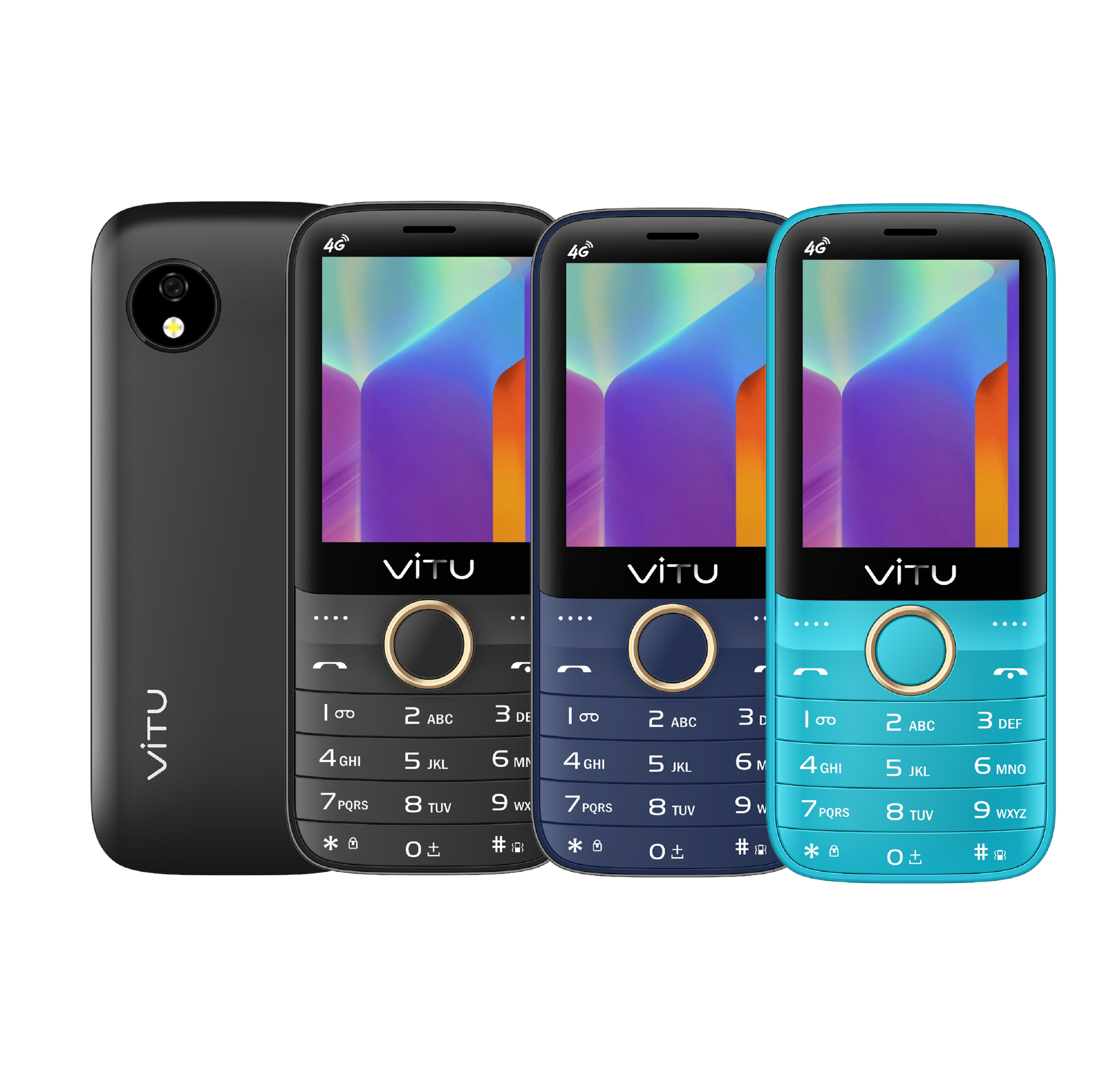 Popular New Product Dual Sim Slim Feature Phone Low Price Custom LOGO 4G Volte Feature Phone 2.8