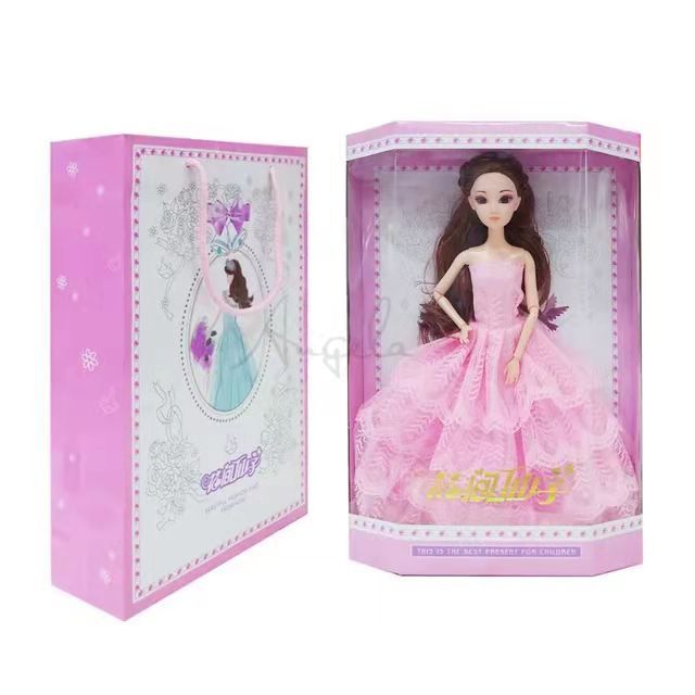 New Packaging Paper Toy Doll Paper Display Box With PVC Window