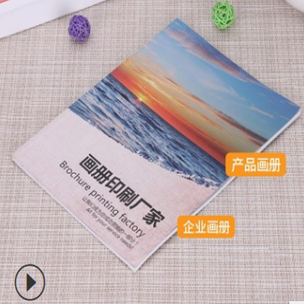 Eco-friendly Full Color Sewing Binding Menu Guide Hardcover Book Printing