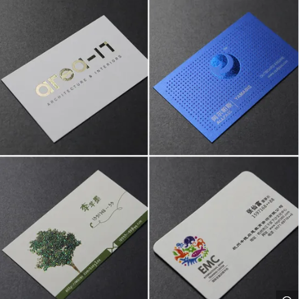 Chinese wholesale high quality custom full color printing luxury business printed cards printing service