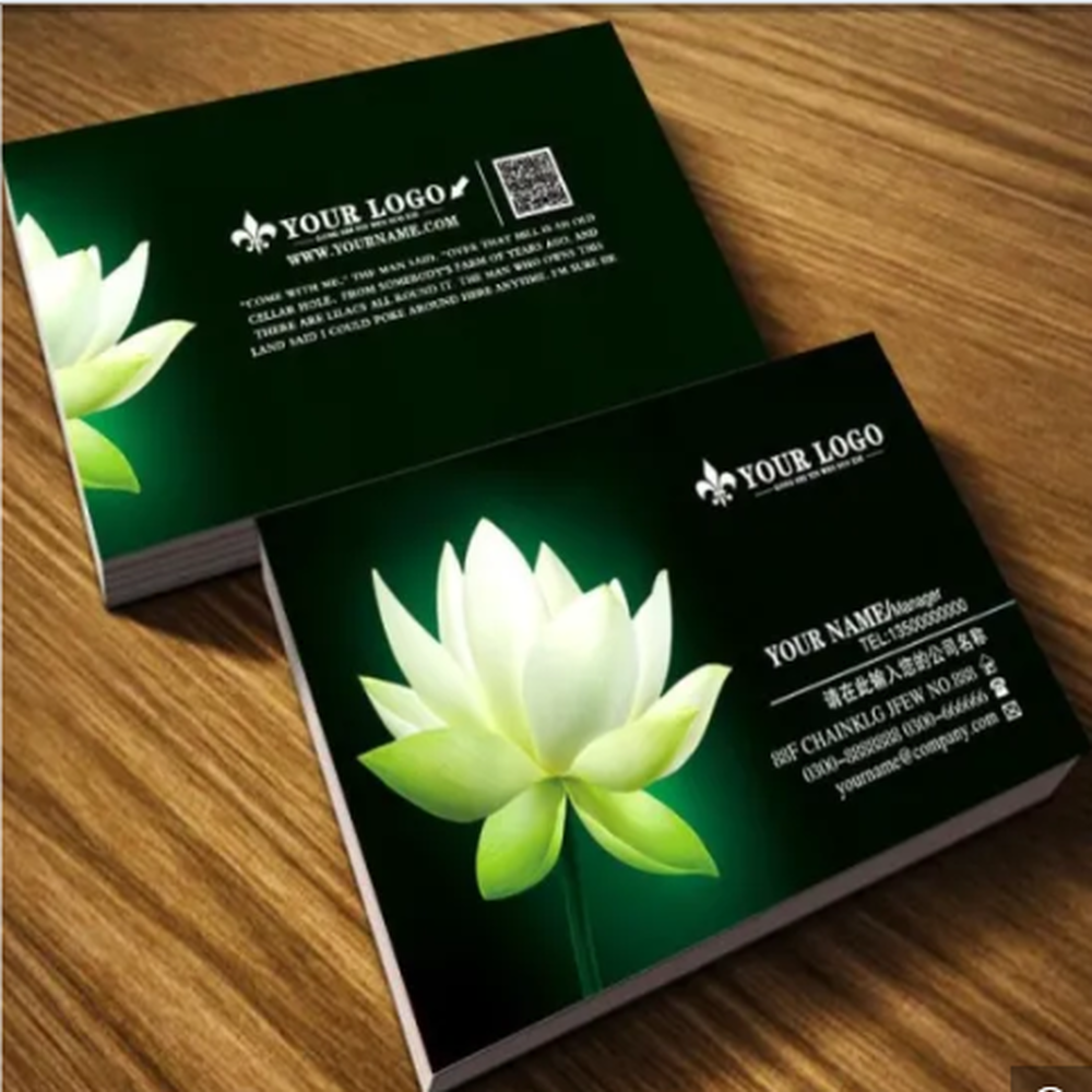 Chinese wholesale high quality custom full color printing luxury business printed cards printing service