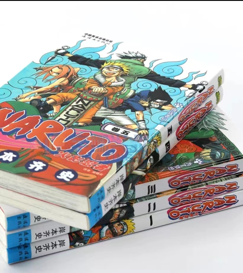 custom manga printing comic anime book printed