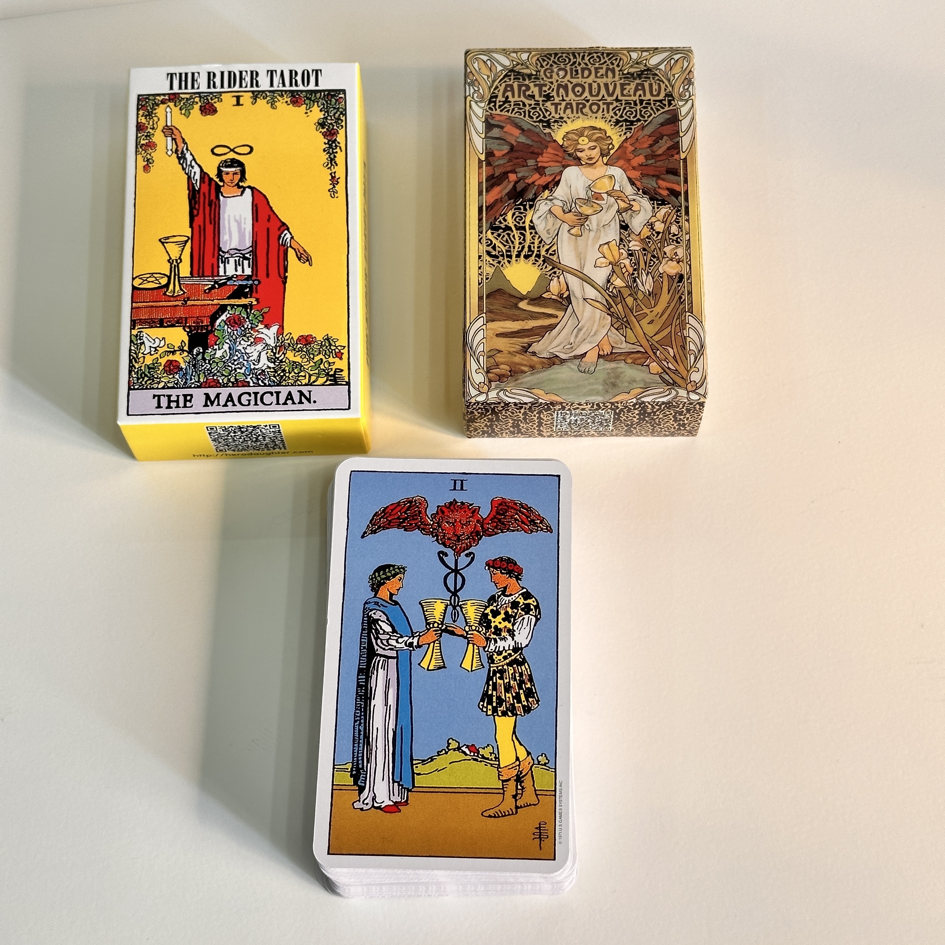 Custom Printing Oracle Gold Foil Deck High Quality Golden Edge Tarot Cards game cards playing cards