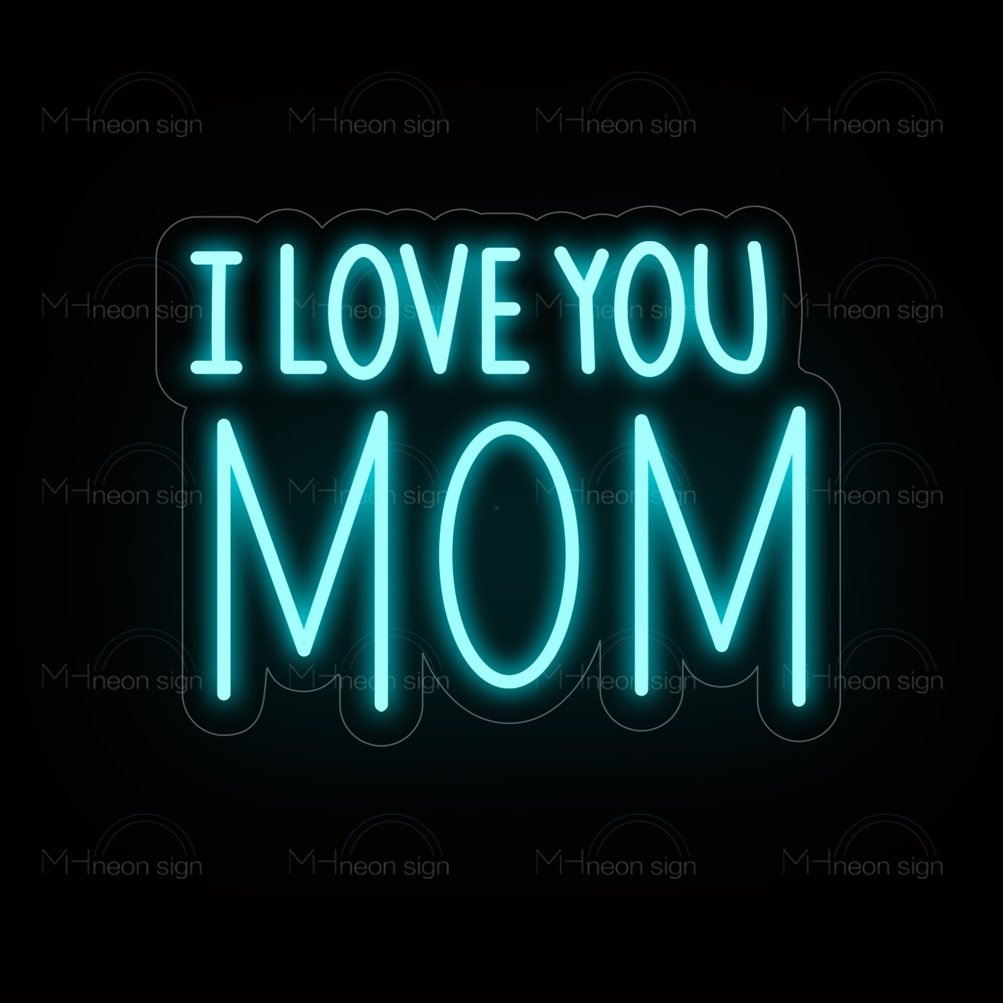 Drop shipping Mother's Day Gift  mother's day neon sign light holiday decorations