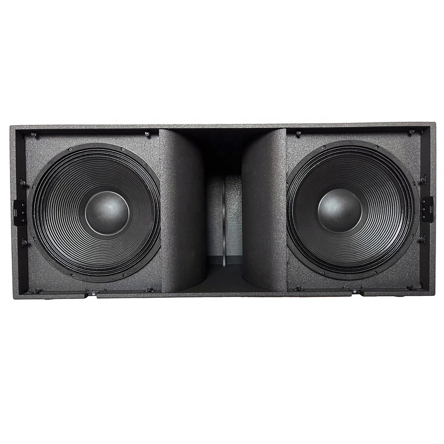 professional pro audio subwoofer ks28 dual 18 empty subwoofer box cabinet