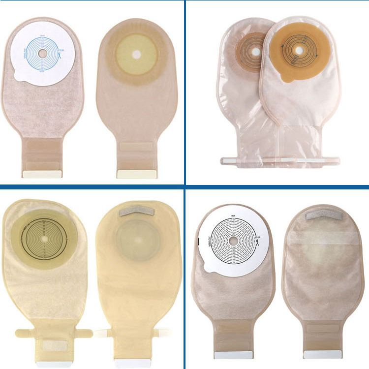 WinFair Disposable Urostomy Pouches Stoma Colostomy Bags 50mm 45mm 57mm 75mm High Quality Poche De Colostomie Colostomy Bag