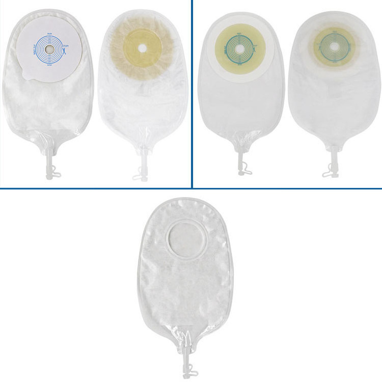 WinFair Disposable Urostomy Pouches Stoma Colostomy Bags 50mm 45mm 57mm 75mm High Quality Poche De Colostomie Colostomy Bag