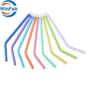 WinFair Disposable Dental 3 Three Way 3-Way Part Air Water Spray Syringe Evacuator Tips Tube Suppliers Air Water Syringe Tip