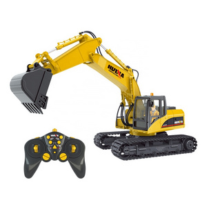 Huina 1535 1:14 scale 15ch rc die-cast excavator construction truck toys radio control toy alloy engineering excavator machinery