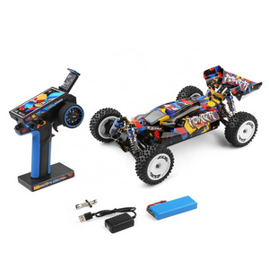 WLtoys 124007 Brushless Remote Control Car 4WD 75km/h High Speed Racing Car 2.4GHz All Terrain Off Road RC Truck RTR