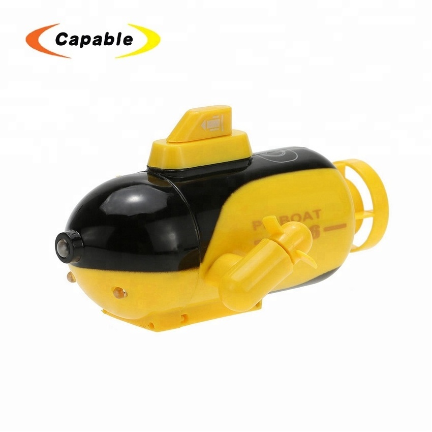 high quality mini 4 channel rc remote control submarine with light