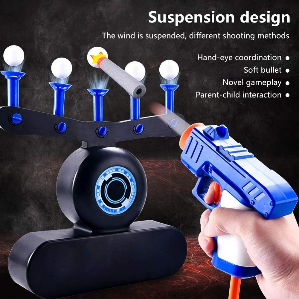 newest hotsale practice guns toy hover shot floating target game foam dart blasters for kids