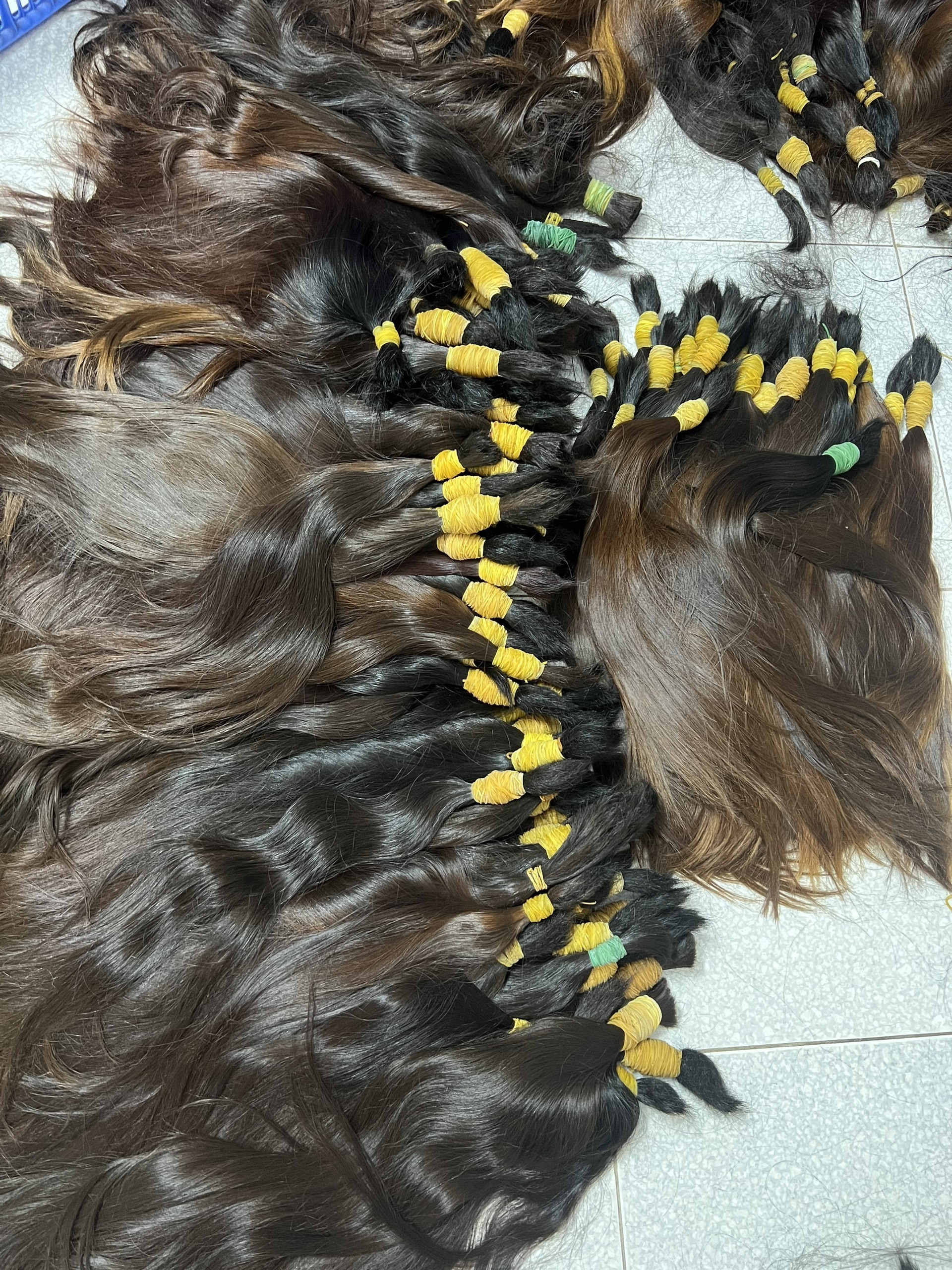 Top Grade Bulk Natural Straight Hair Raw Human Hair Bundles Vietnamese top best selling 2024