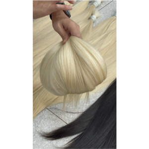 MH Trust Full Cuticle Soft Virgin Remy Bulk Hair Vietnam Slavic Human Hair Bulk 30cm-100cm for Hair Extension