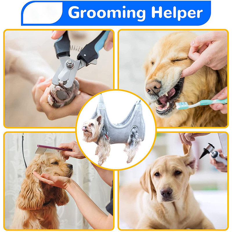 Manufacturer Customized Dog Harness Pet Grooming Hammock for Dog Nail Trimming