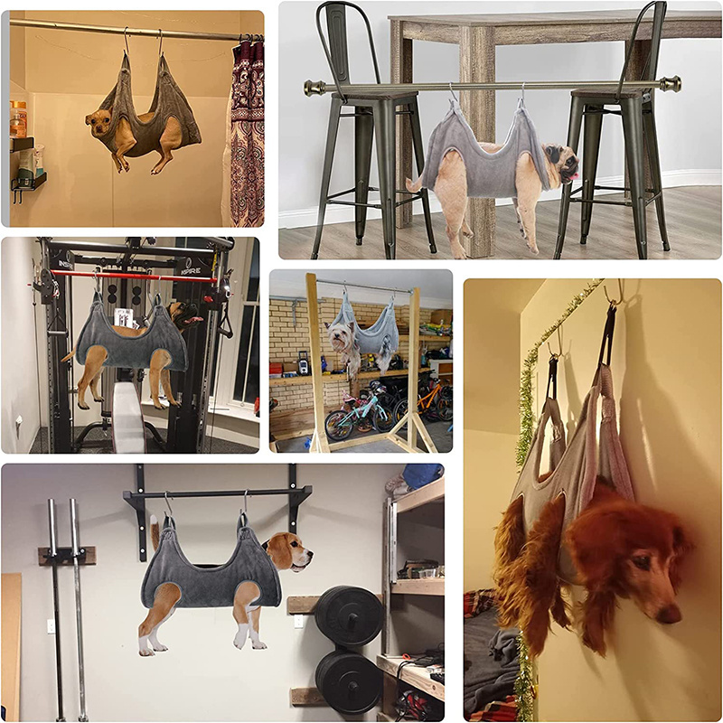 Manufacturer Customized Dog Harness Pet Grooming Hammock for Dog Nail Trimming