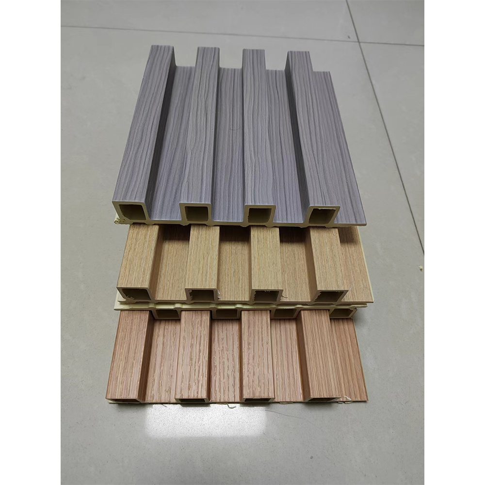 2024 WPC Wall Panel Classic Lines Wall Panel cheap wpc interior wall panel cladding for sale silicon glue