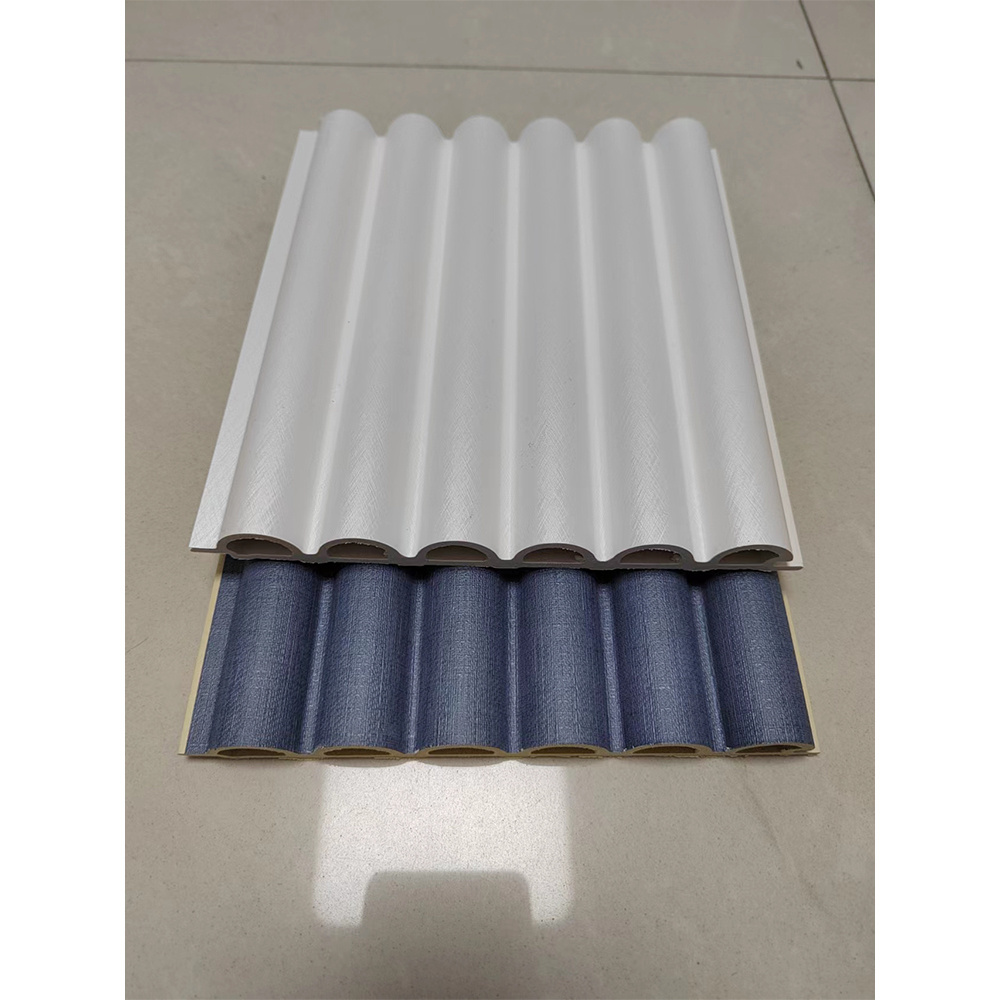 High Quality Wood Plastic Wpc Wall Panel for indoor use  Fluted Wall Panels China Wholesale Exterior WPC Fluted