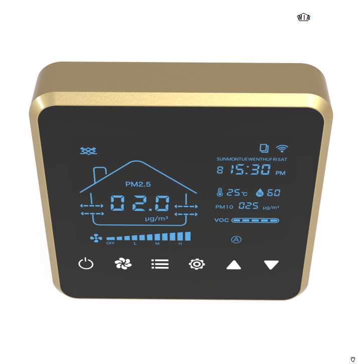 MIA HRV ventilation controller wifi touch screen controller heat recovery ventilation hvac app controller