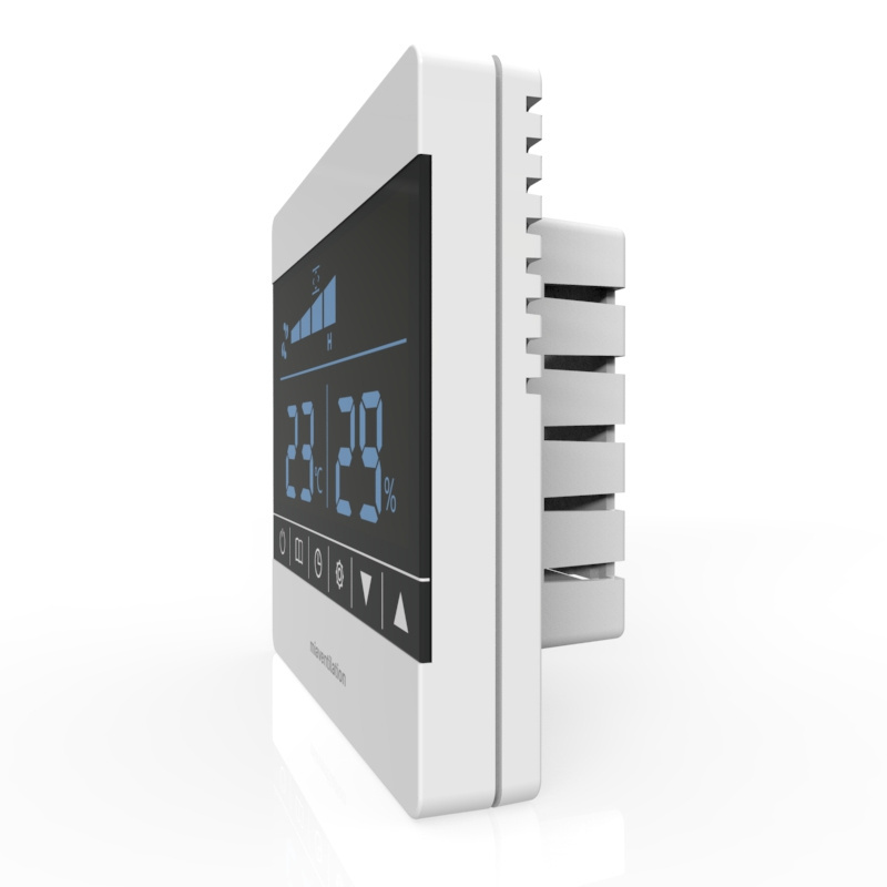 MIA-C900 HRV Controller With Indoors Temp And Humidity Displaying With DC Motor Supplying