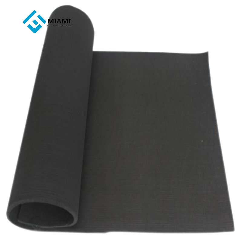 Graphitized Felt Customizable insulation and heat-resistant material graphite felt ...