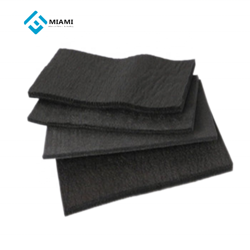 Graphitized Felt Customizable insulation and heat-resistant material graphite felt ...