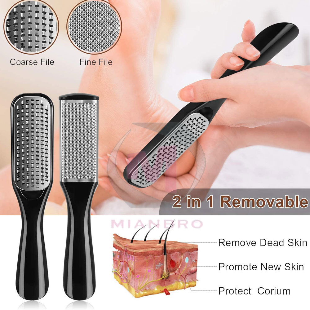 Callus Hard Skin Remover Stainless Steel Dead Skin Shaver Foot Pedicure Kit For Online Sale