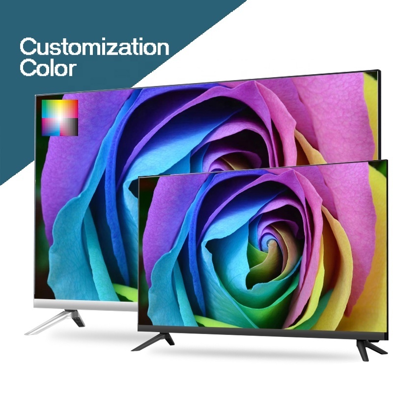 OEM Flat Screen Television High Quality Dust-free 43 42 40 24 32 inch lcd led TV full HD UHD 32inch 4k smart android tv 32in