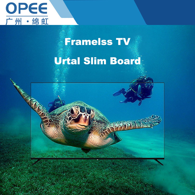 Guangzhou Verified Suppliers 4k uhd flat screen TV buying in bulk wholesale 65 55 32 inch lcd led smart android mi tv television