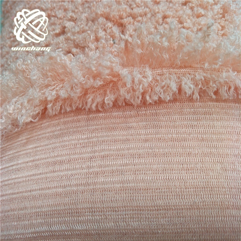 2021 Factory Wholesale  For Wholesaler Long Pile Lambs Faux Sherpa Fur Sheep Fur Fabric For  Garment