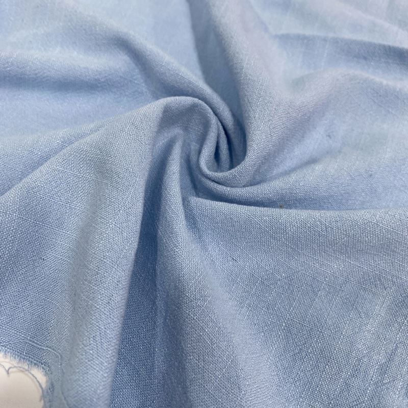 Popular Wholesale plain linen shirt fabrics men stock lot With New Design Wholesale