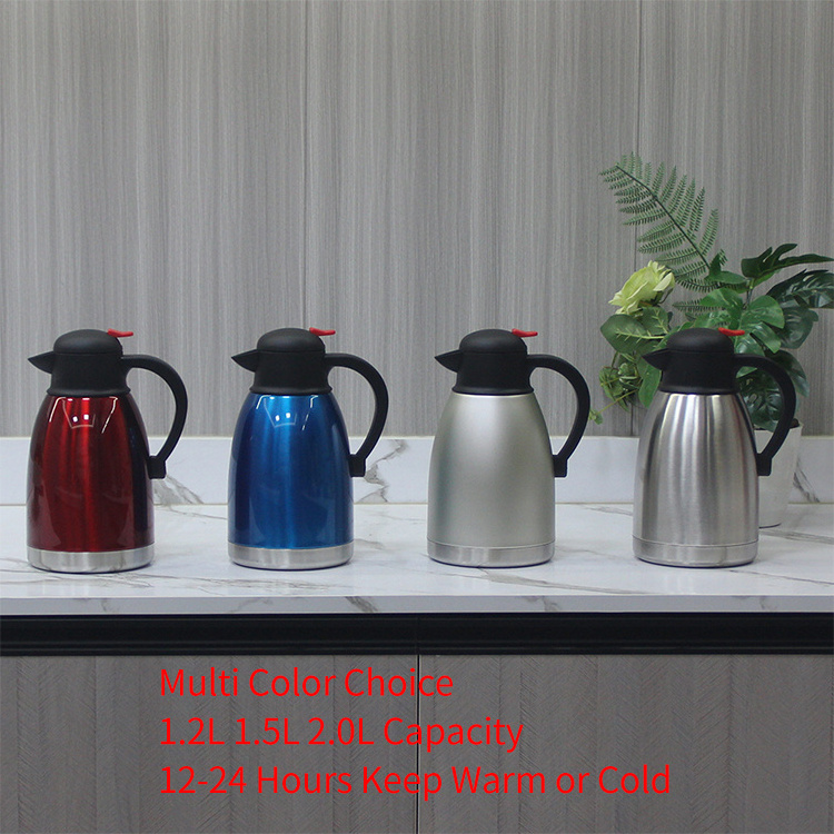 Customized Insulation Vacuum Flask Stainless Steel Coffee Pot Thermos Tea Coffee Pot