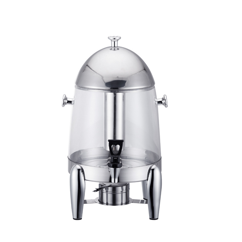 Hotel Commercial Tea Juice Beverage Dispenser Stainless Steel Large Hot Cold Drinks Dispenser