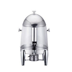 Hotel Commercial Tea Juice Beverage Dispenser Stainless Steel Large Hot Cold Drinks Dispenser