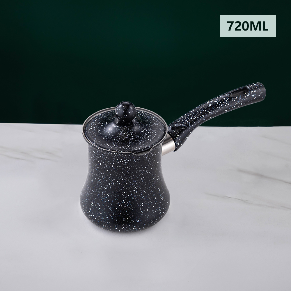 201 Stainless Steel Coffee Pot Vintage Commercial Milk Pot 250ml 350ml 550ml 720ml Milk Warmer Coffee Pots