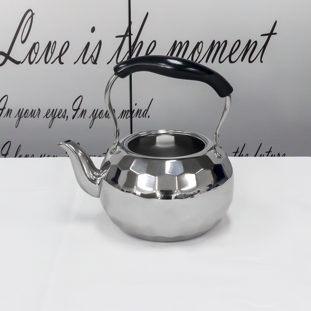 Wholesale 2L Tea Kettles Traditional Kettle Tea Maker 201 Stainless Steel Commercial Tea Kettle