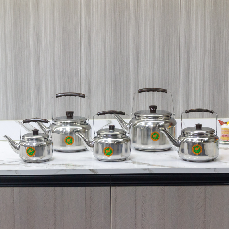 Multi Sizes 201 Stainless Steel Gas Induction Water Kettle Traditional Tea Pots & Kettles