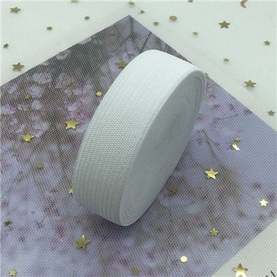 OEM Custom High Tenacity Jacquard Elastic Glitter Gold  Waist  Elastic Cord  rubber Band  Garment Trousers  Sewing Accessories