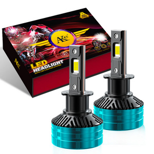 AKE V80 130W h3 led headlight customize aviation aluminum alloy 6063 6000K 13000Lm h3 led headlight bulb Universal led h3