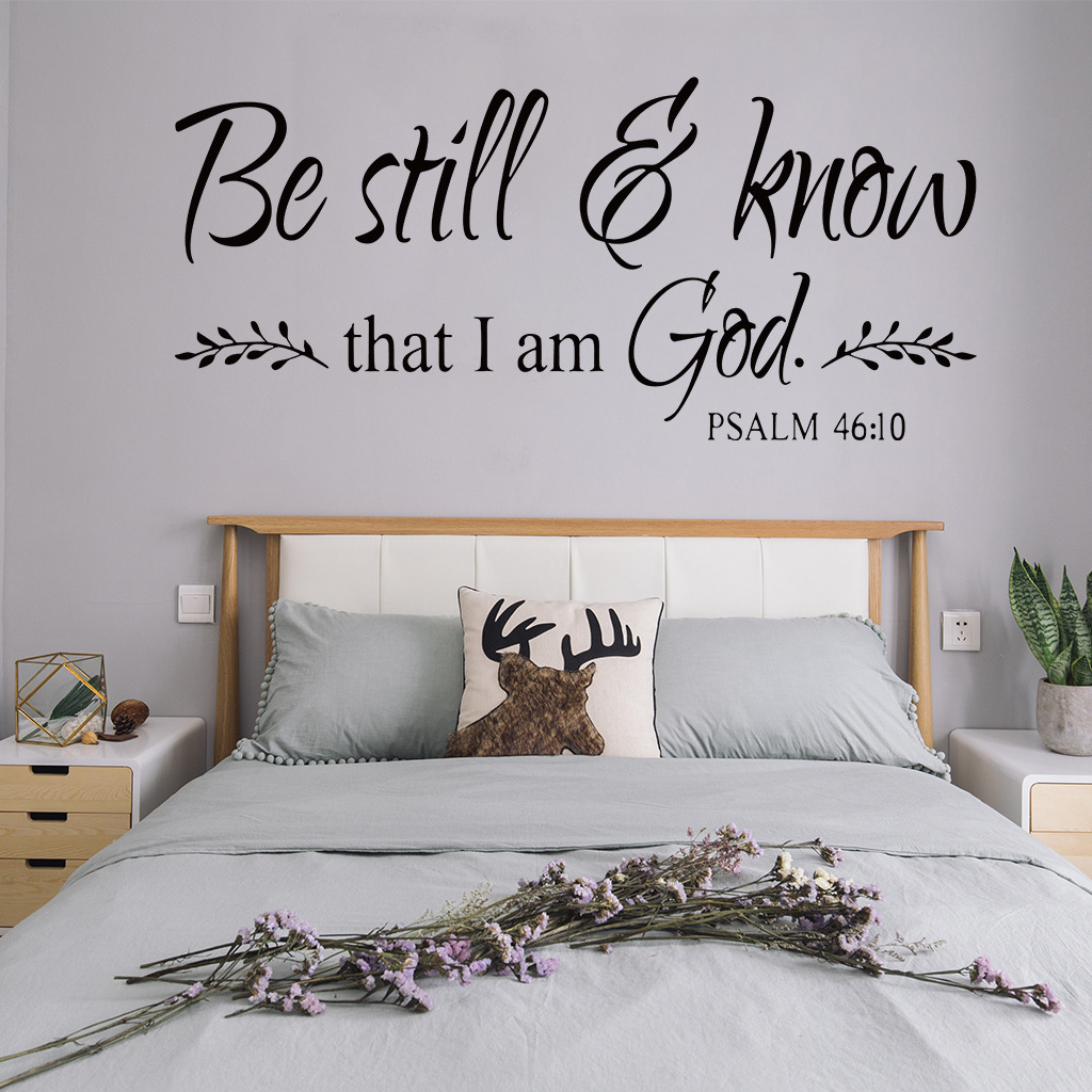 Self adhesive wall stickers from china vinyl decal stickers for tumblers wall sticker bible verse