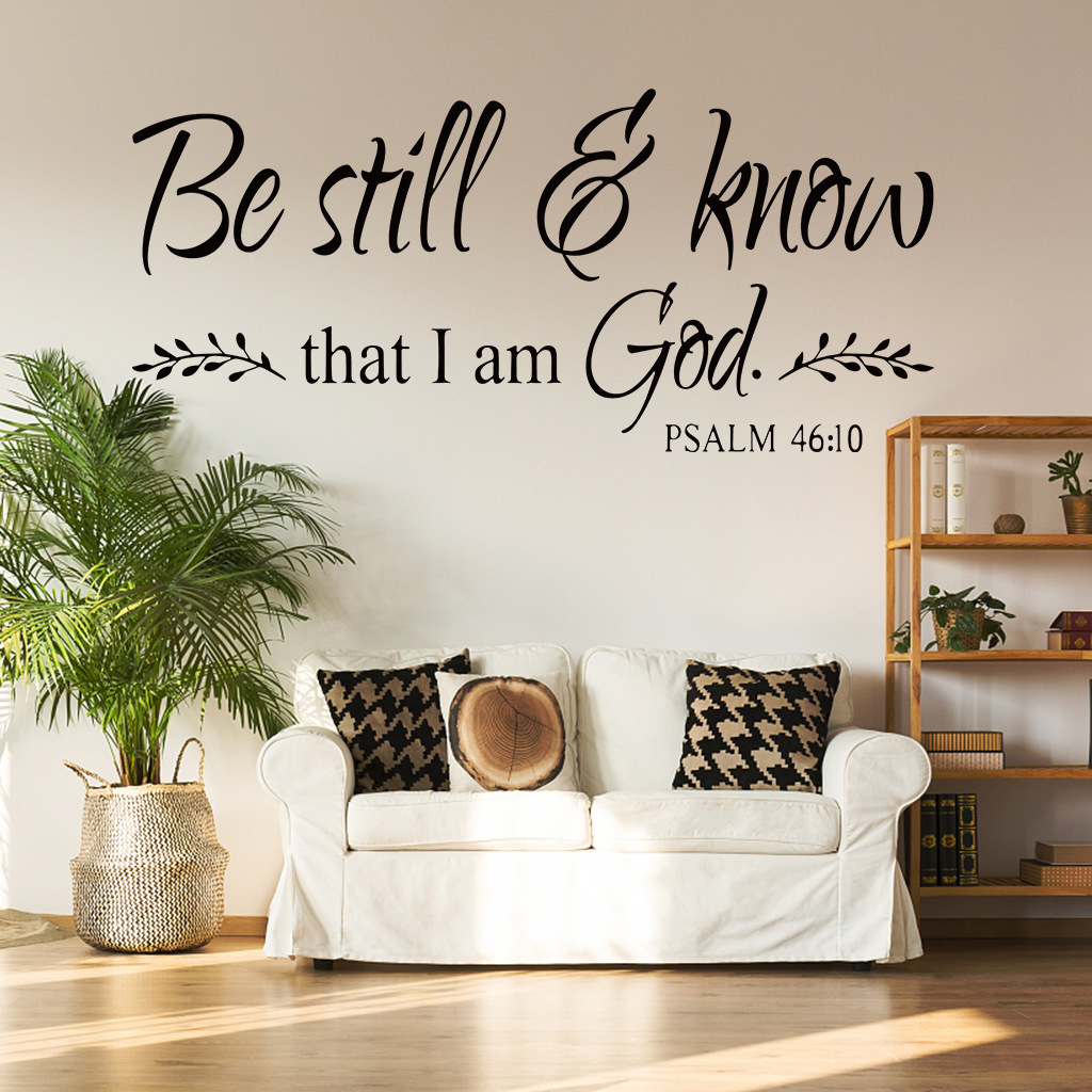 Self adhesive wall stickers from china vinyl decal stickers for tumblers wall sticker bible verse