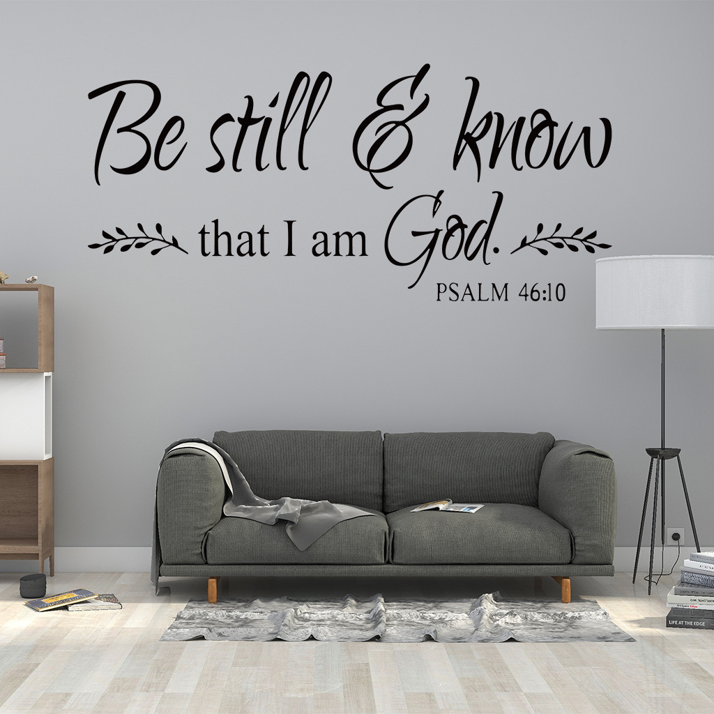 Self adhesive wall stickers from china vinyl decal stickers for tumblers wall sticker bible verse